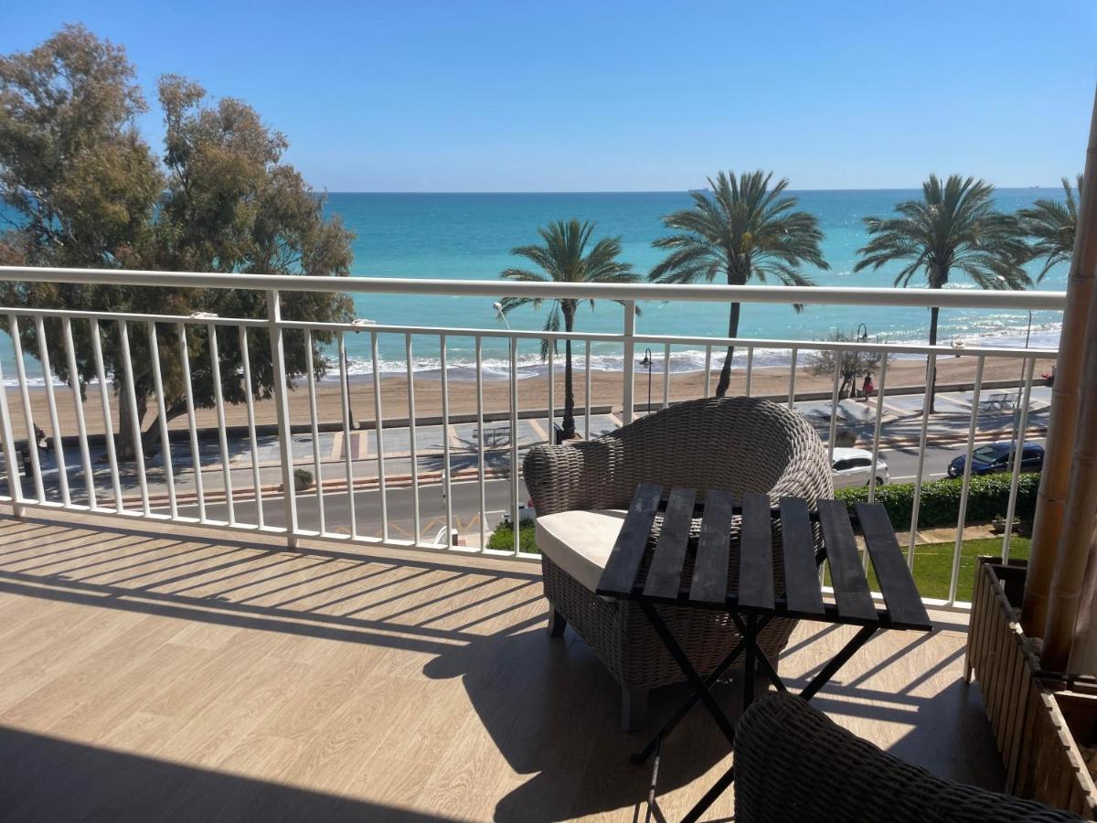Benicasim Primera Linea Vistas Al Mar Беникасим Экстерьер фото